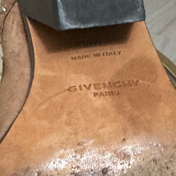 GivenchyBrown Suede Ankle Boots with Buckle Detail - Picture 7 of 8